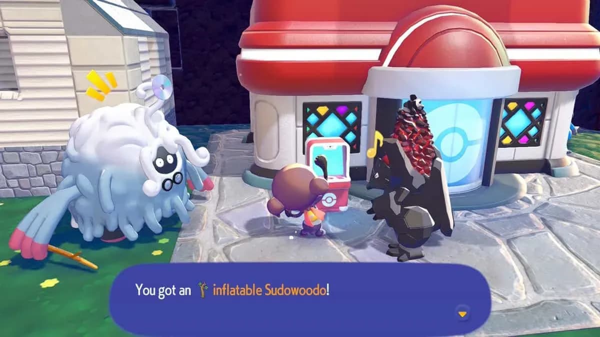 Inflatable Sudowoodo decoration