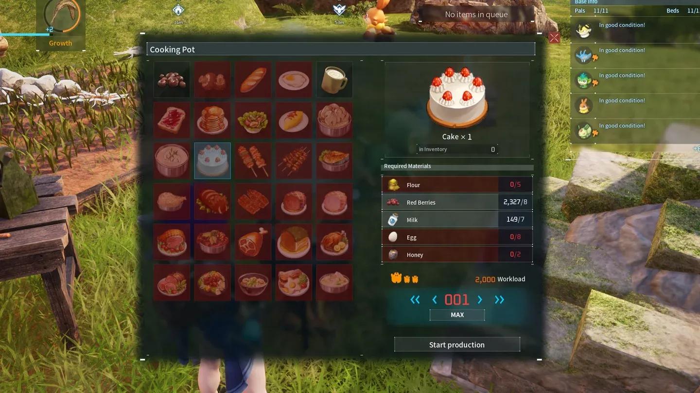 Unlock cakes via Technology tab