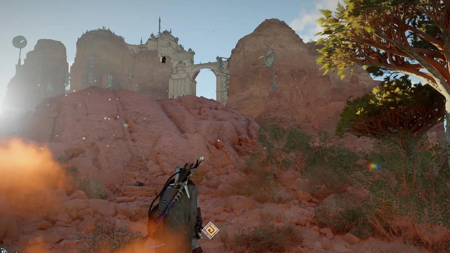 Thrak's shop south of the church