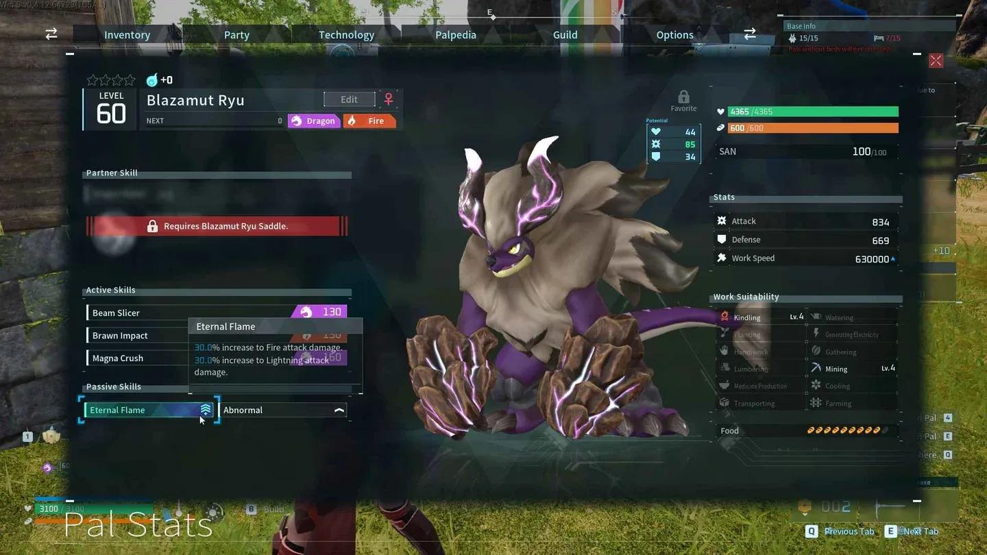 All 5 mutation passives listed
