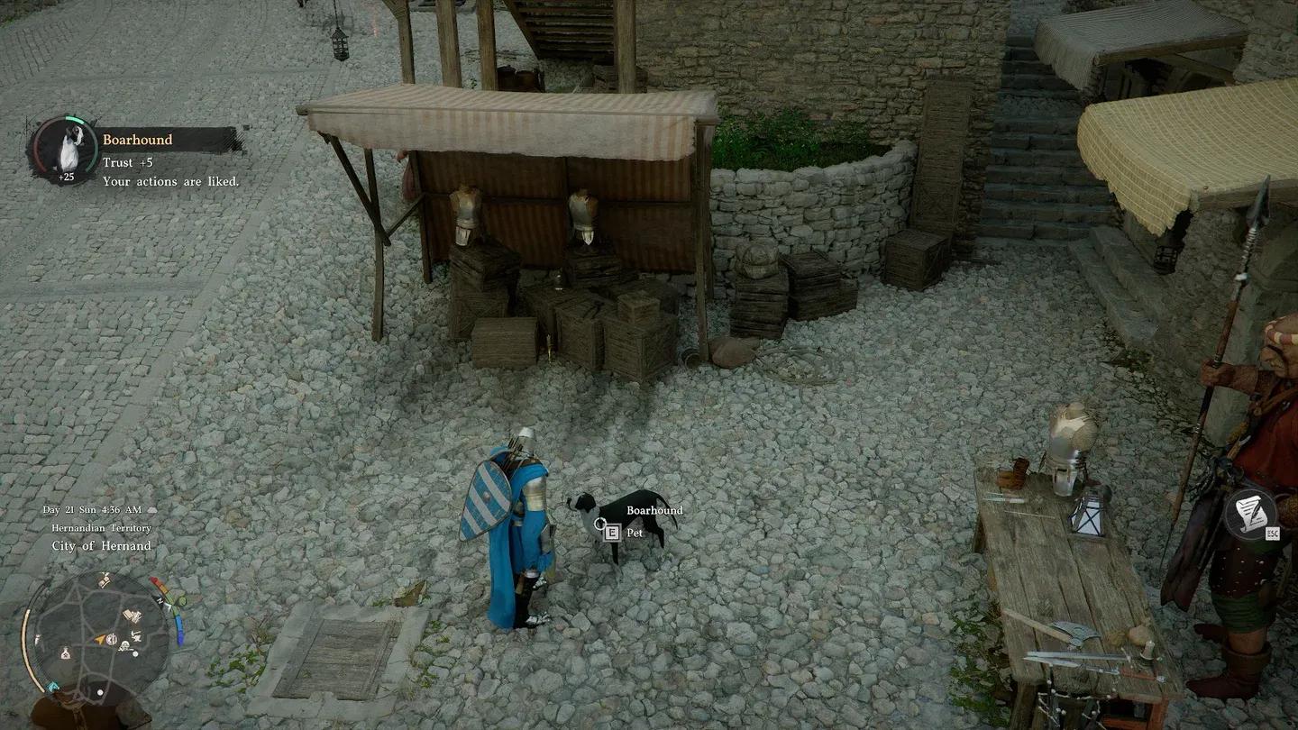 Места появления Джиндо в Hernand