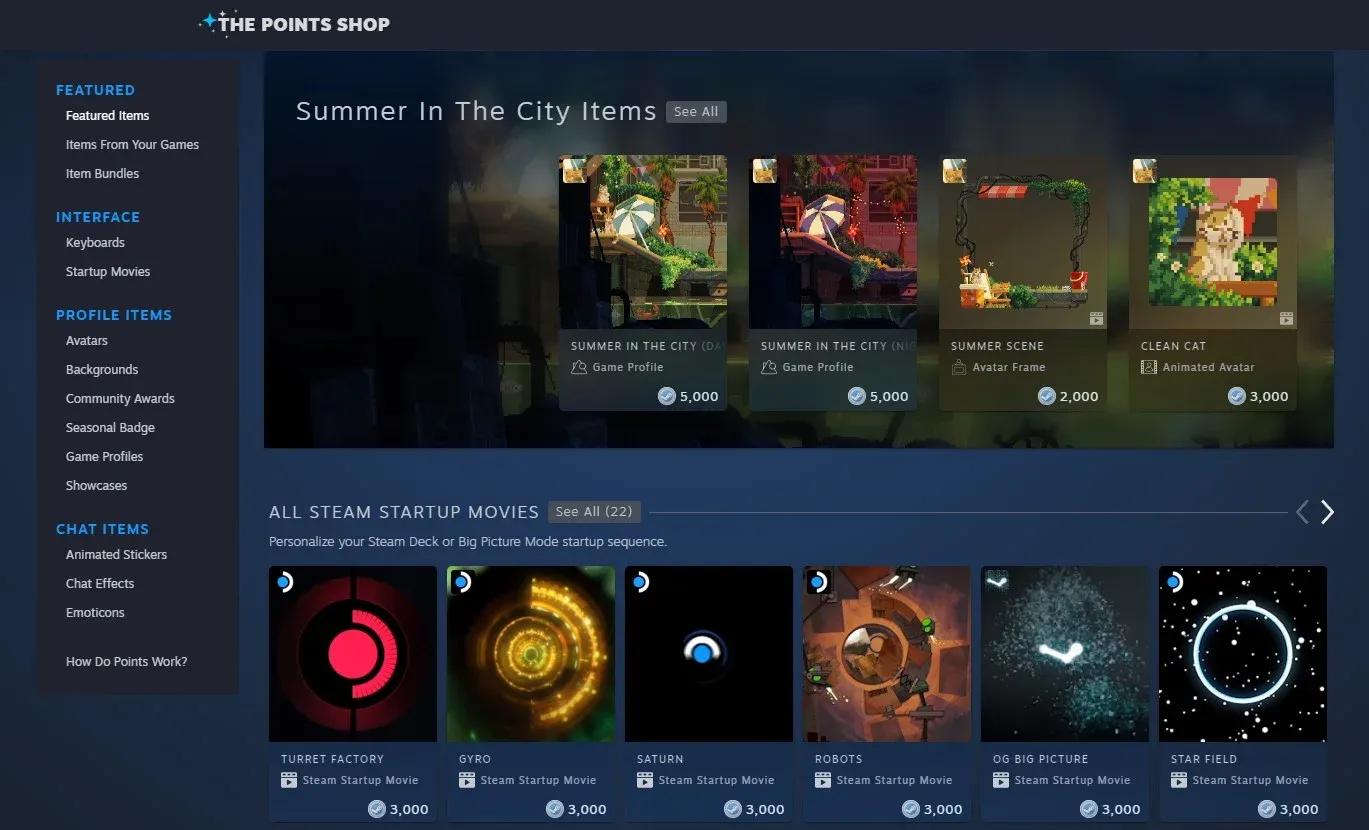 积分商店季节性贴纸