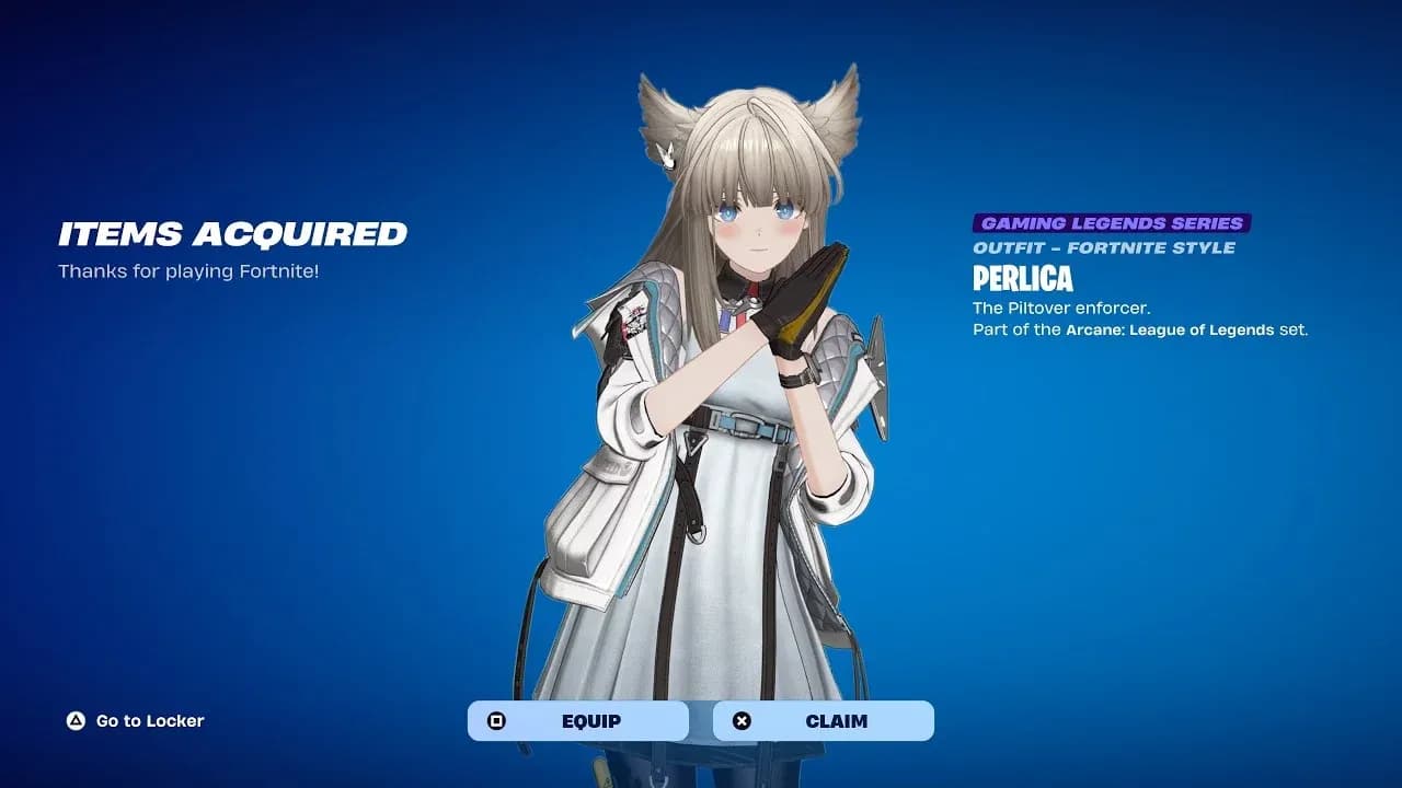 Fortnite 가이드: Arknights Endfield Perlica 스킨 무료 획득 방법