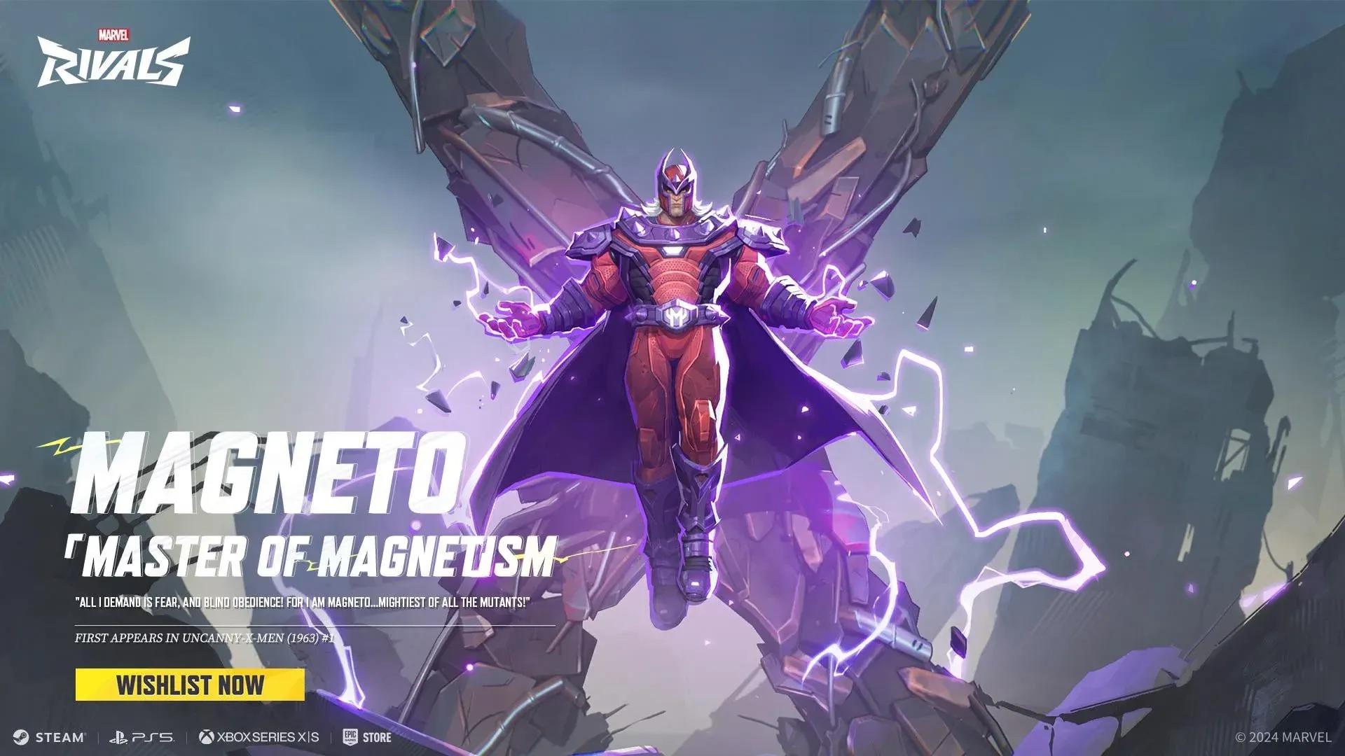 New Magneto skin revealed! : r/marvelrivals