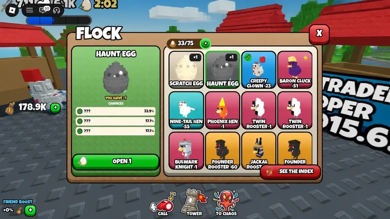 Reaper Rooster at max stats