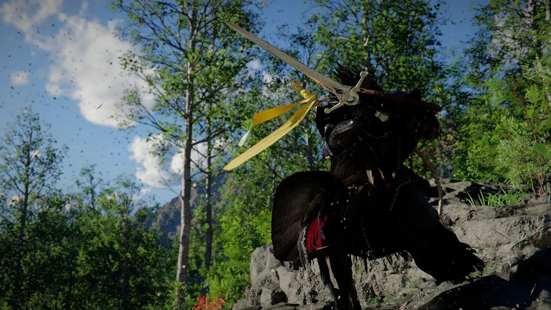 Chillfallen Sword in Crimson Desert