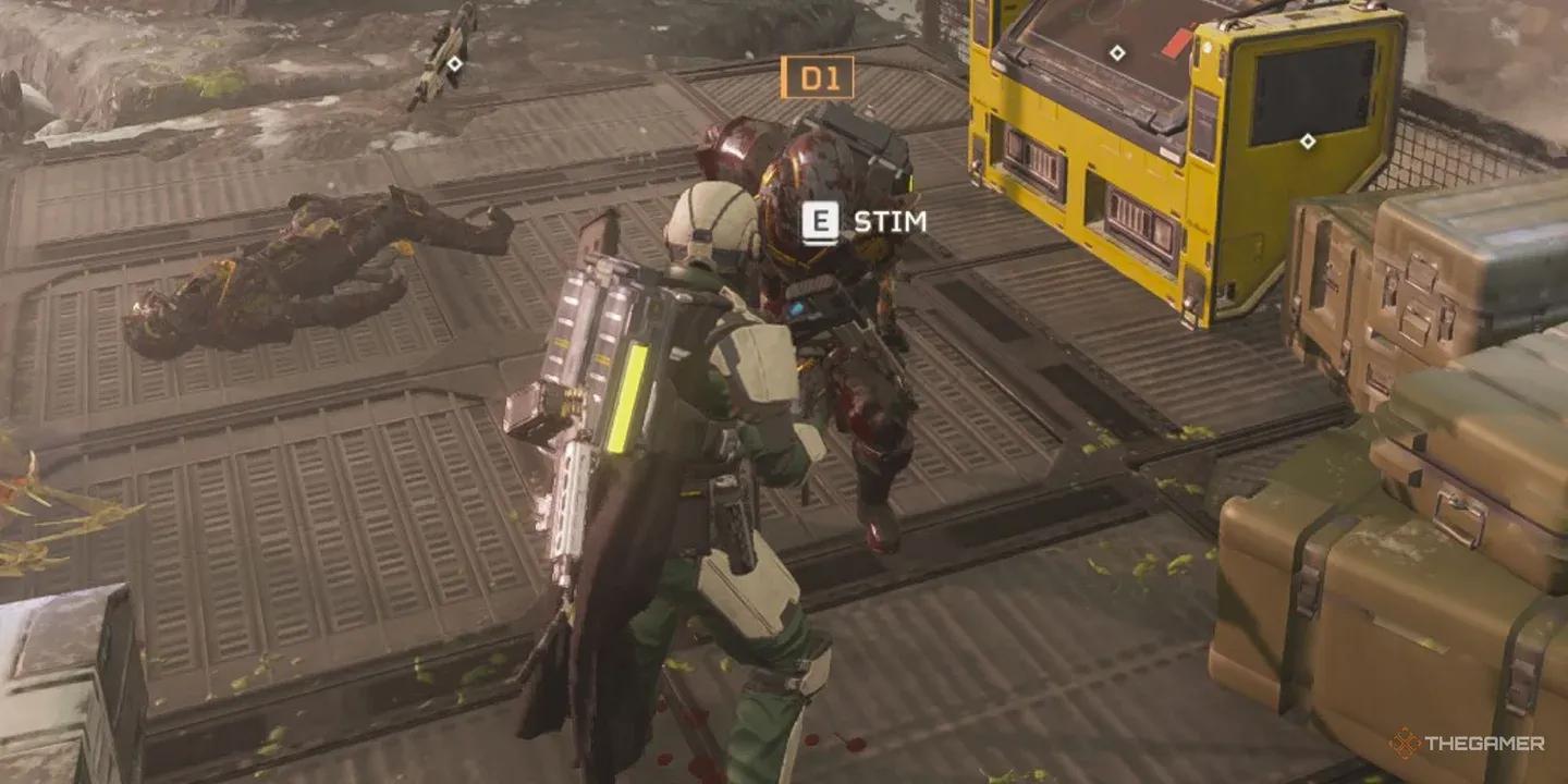 Stim recovery during combat