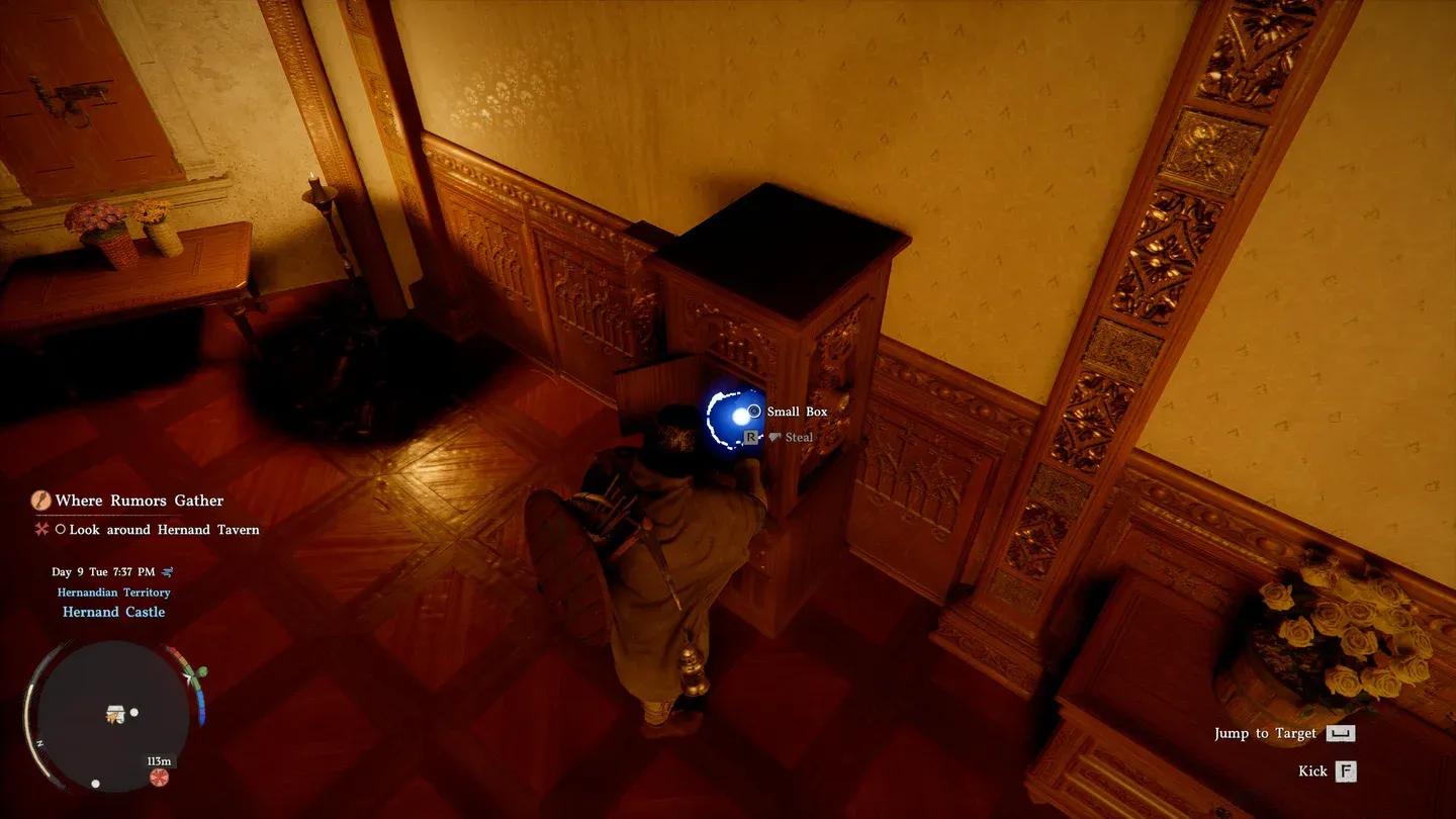 Holzkisten verstecken Schlüssel