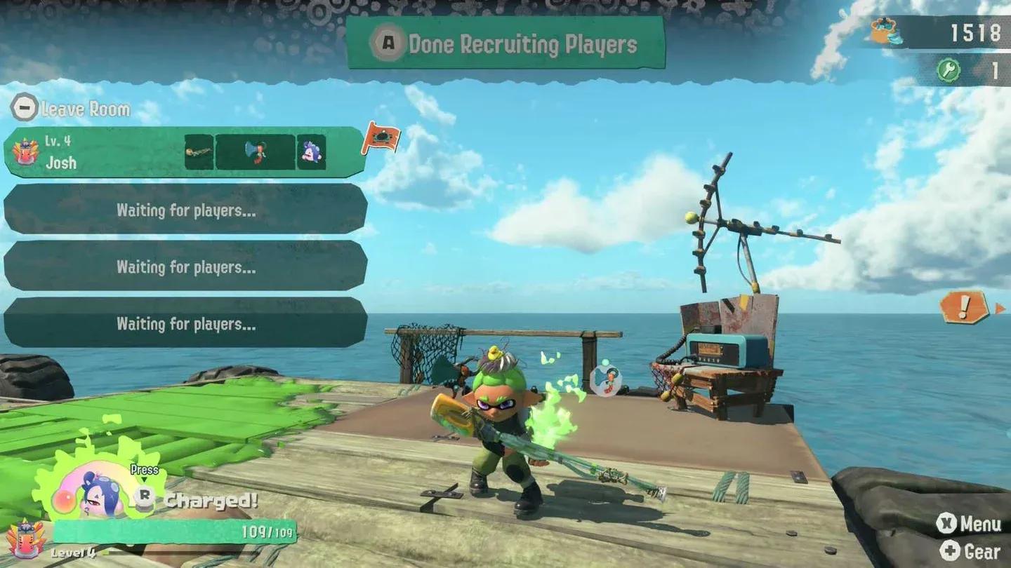 Ship base radio setup screen