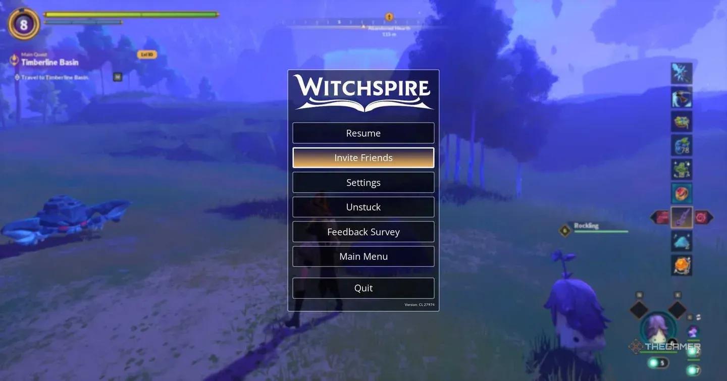 World settings before inviting friends