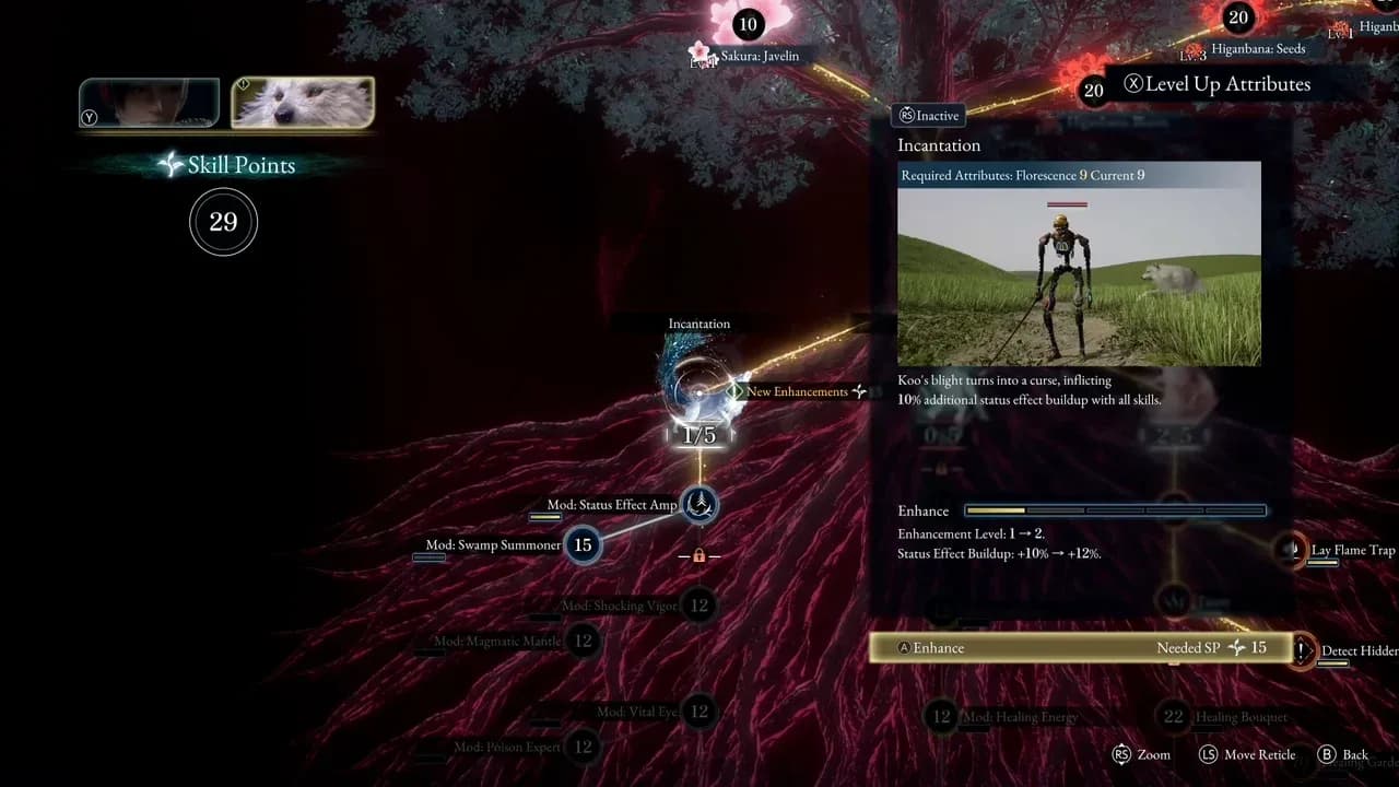 Mikoto respec cost screen