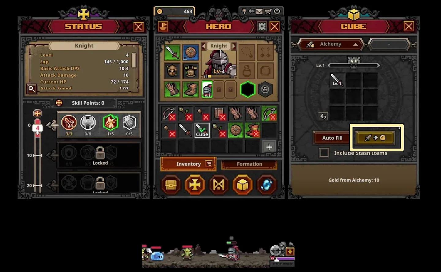 Random gear from Offering