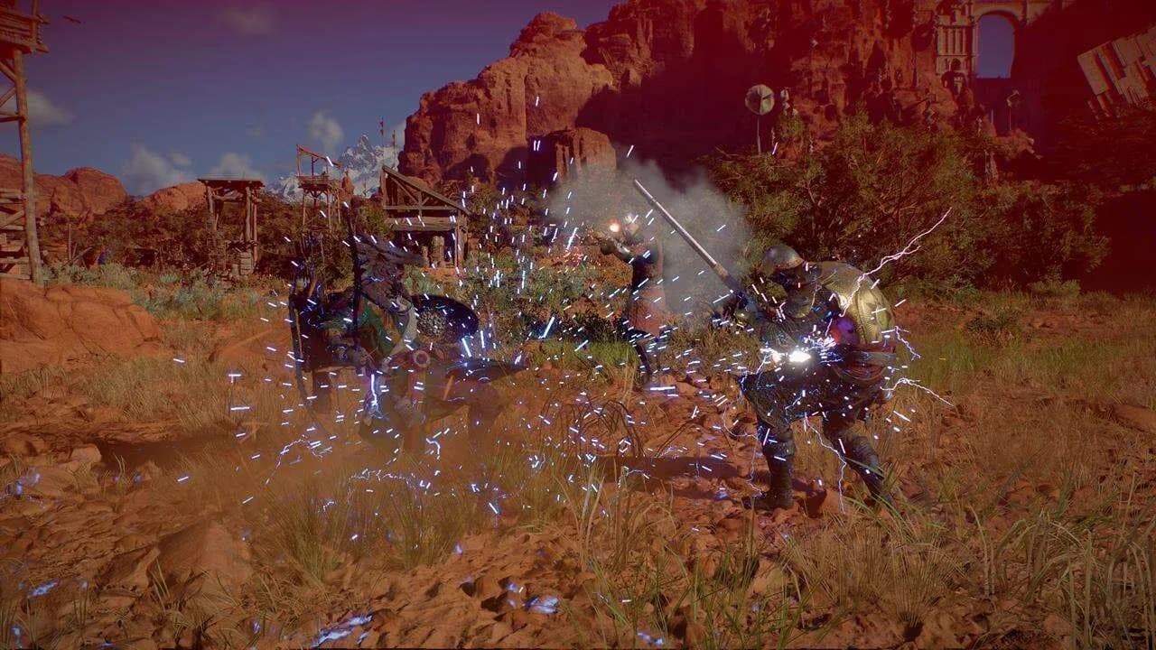 Laser redirect in Sanctorum