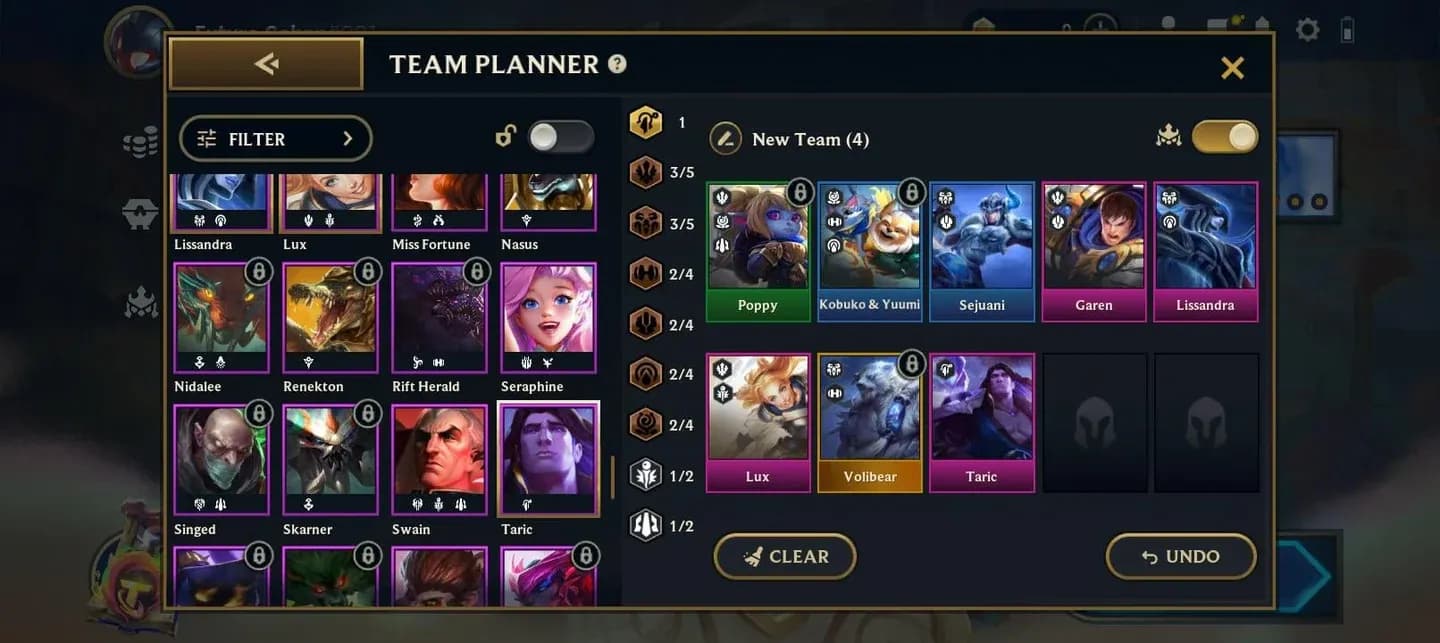 Ryze region trait bonuses