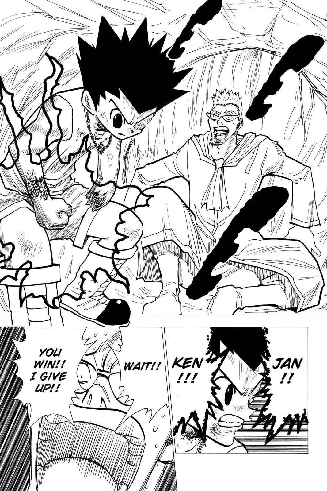 Shoot, Kurapika, Gon - Great examples of how damage and risk bolsters aura  : r/HunterXHunter