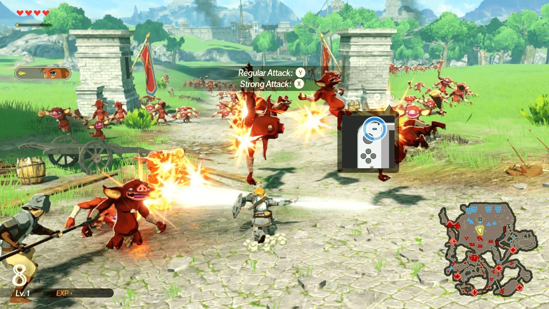 Hyrule Warriors: Age of Imprisonment Combat Guide