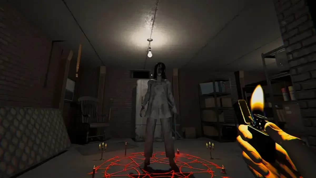 DOTS Projector in ghost room