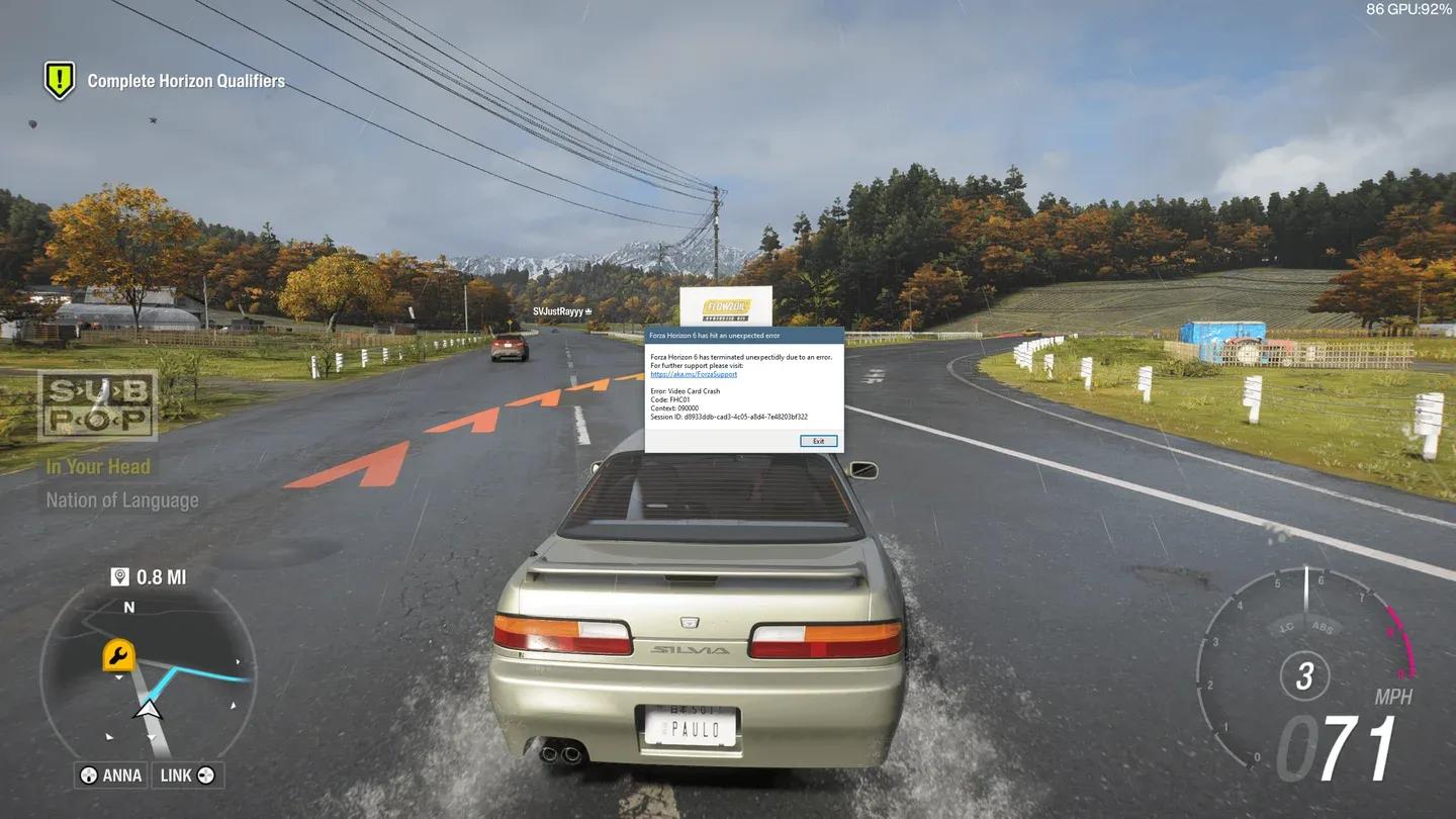 River Split Speed Trap location