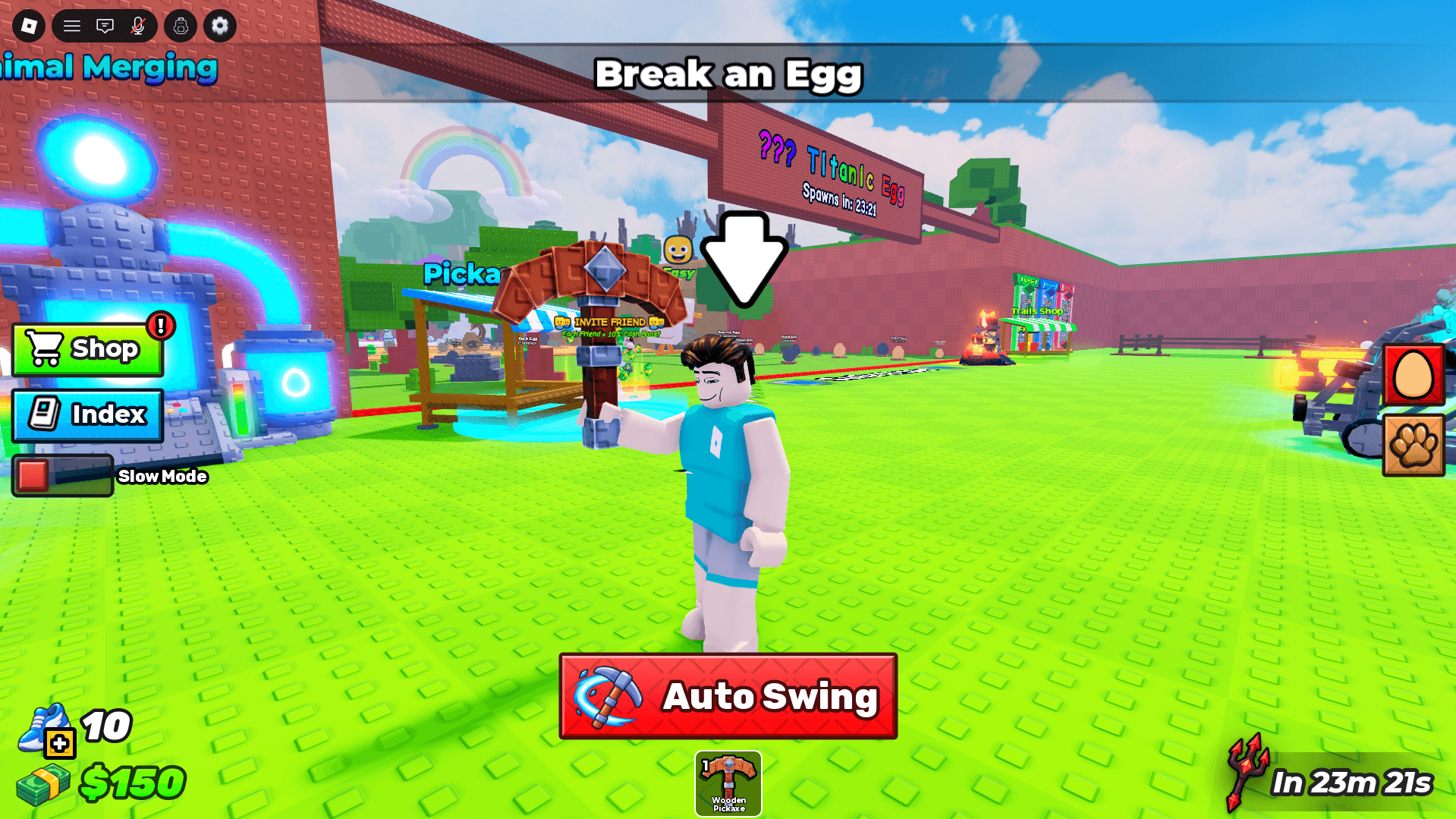 Guide des pioches de Break and Steal an Egg