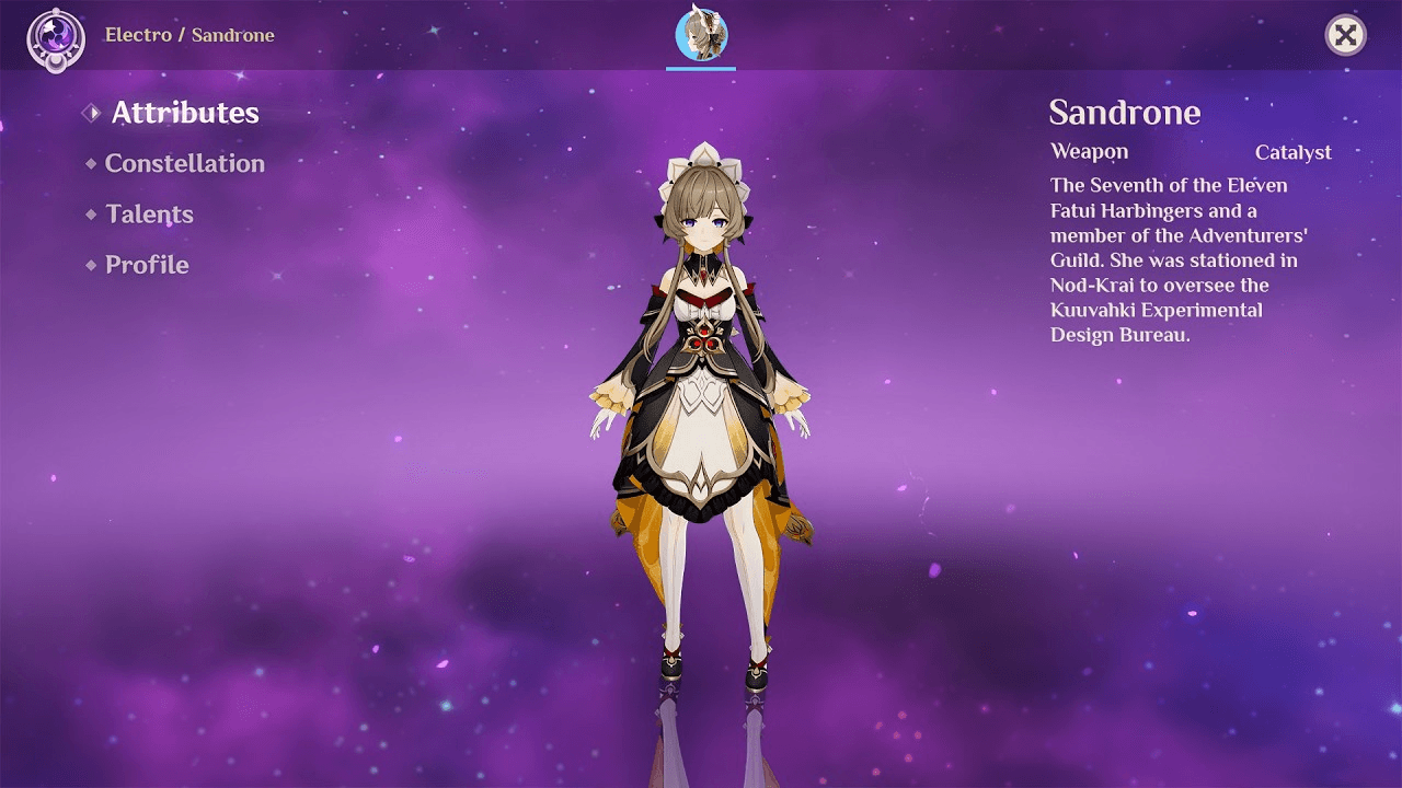 Panduan Genshin Impact: Kit, Material, & Konstelasi Sandrone | GAMES.GG