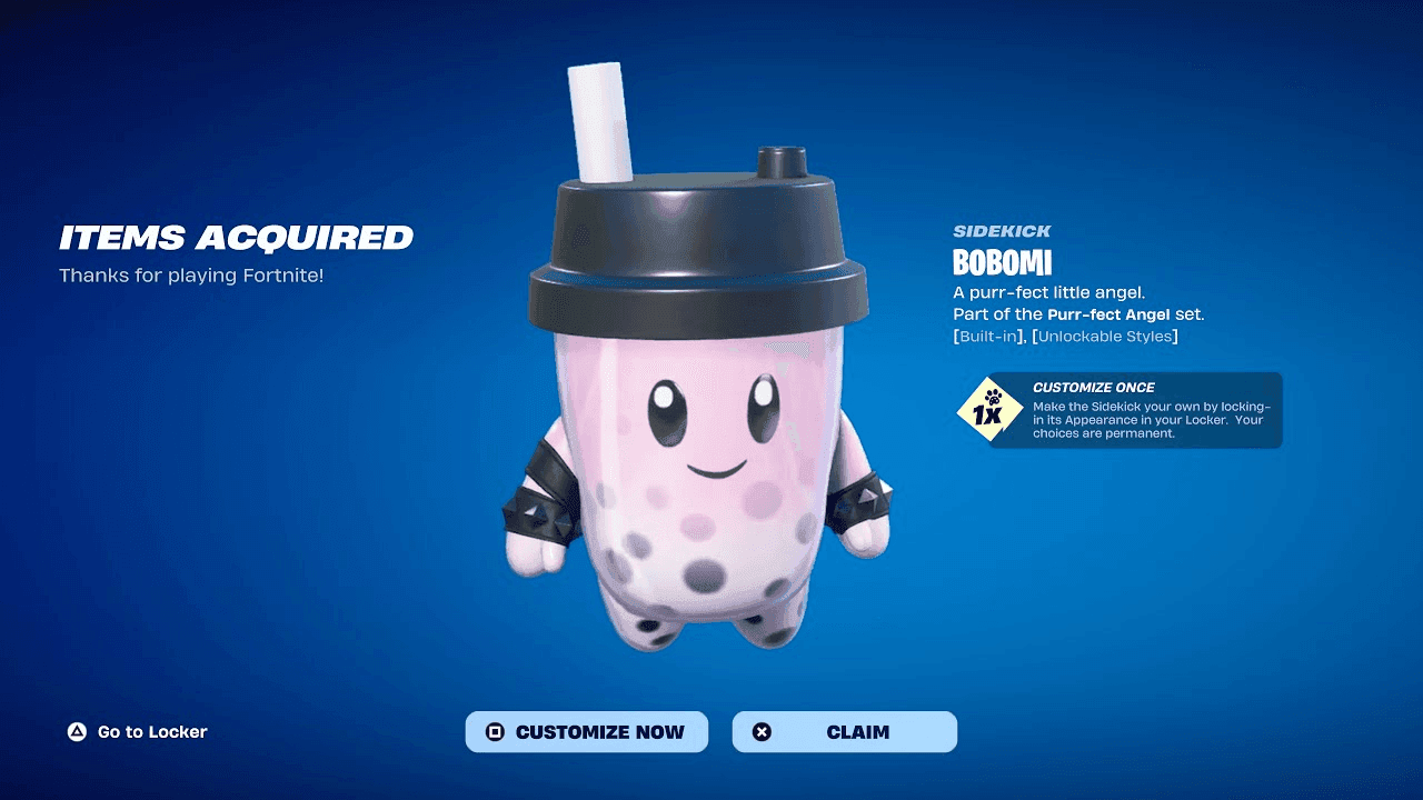 Fortnite Guide: How to Get Bobomi Sidekick