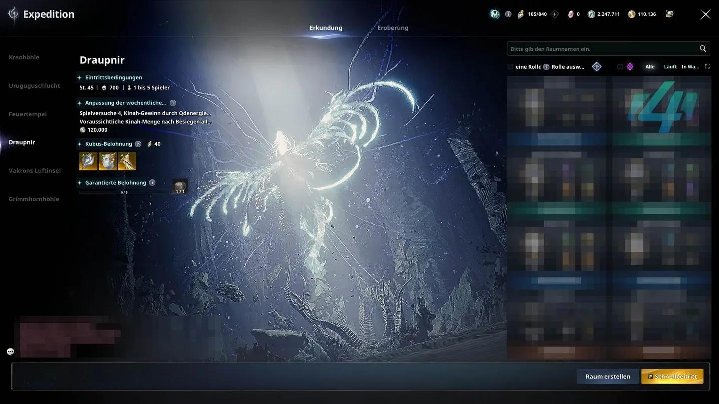 Draupnir entry requirements