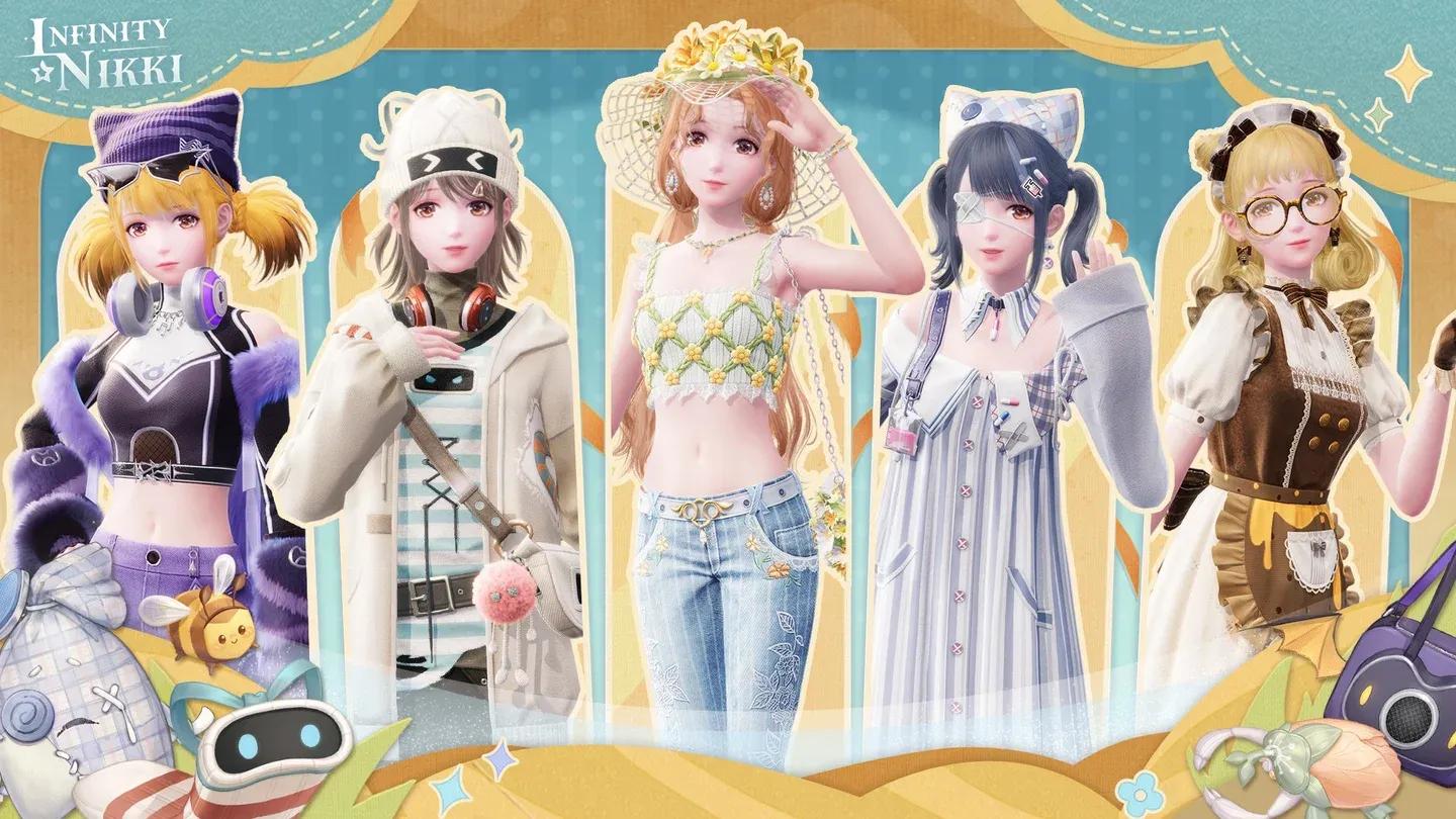 Glow Up outfit level screen