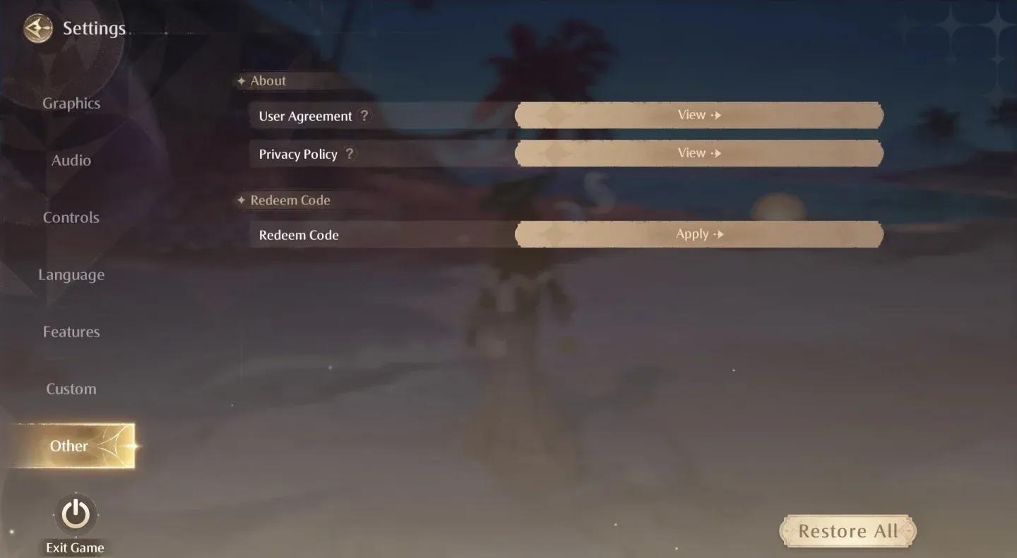 Official redemption site login