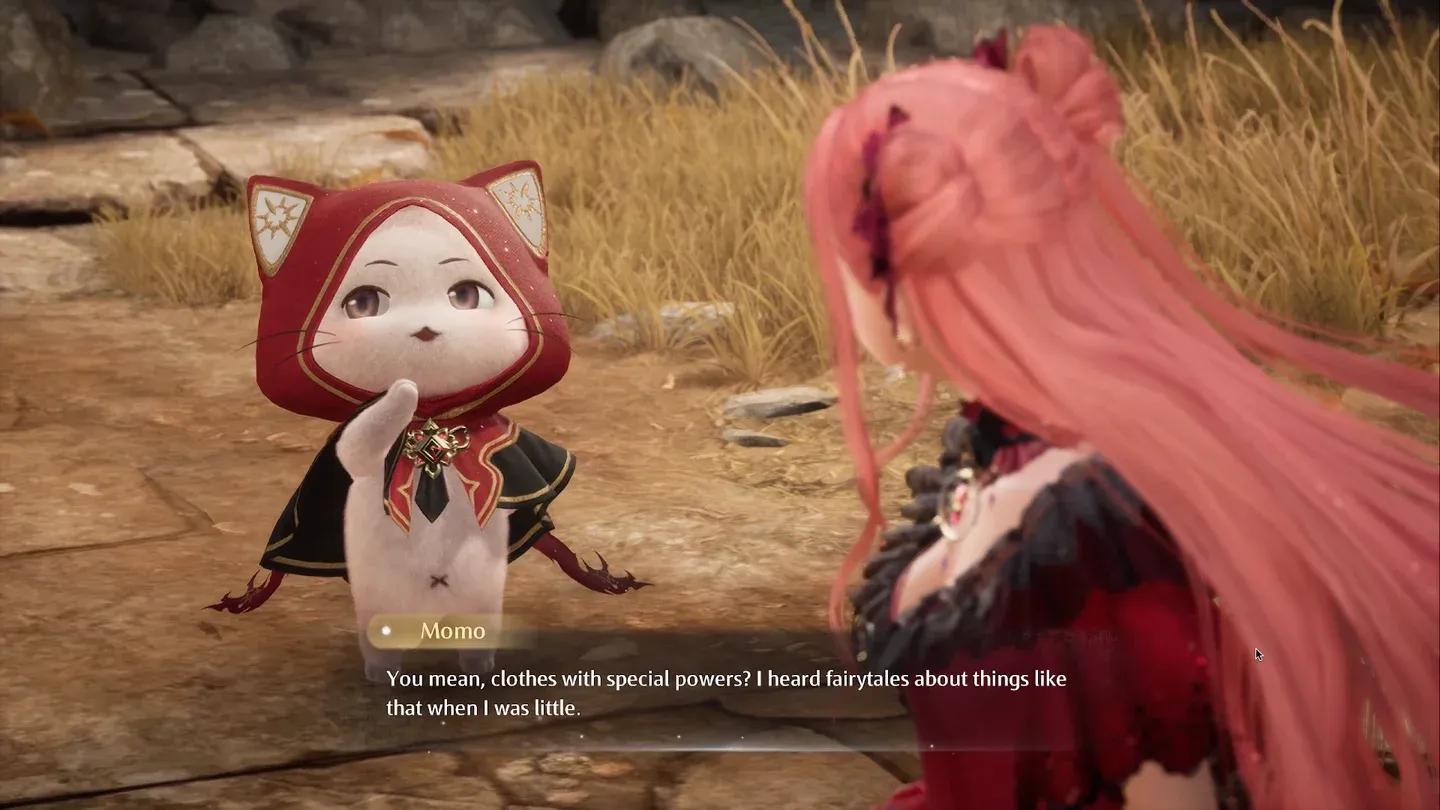 Nikki and Momo in Miraland