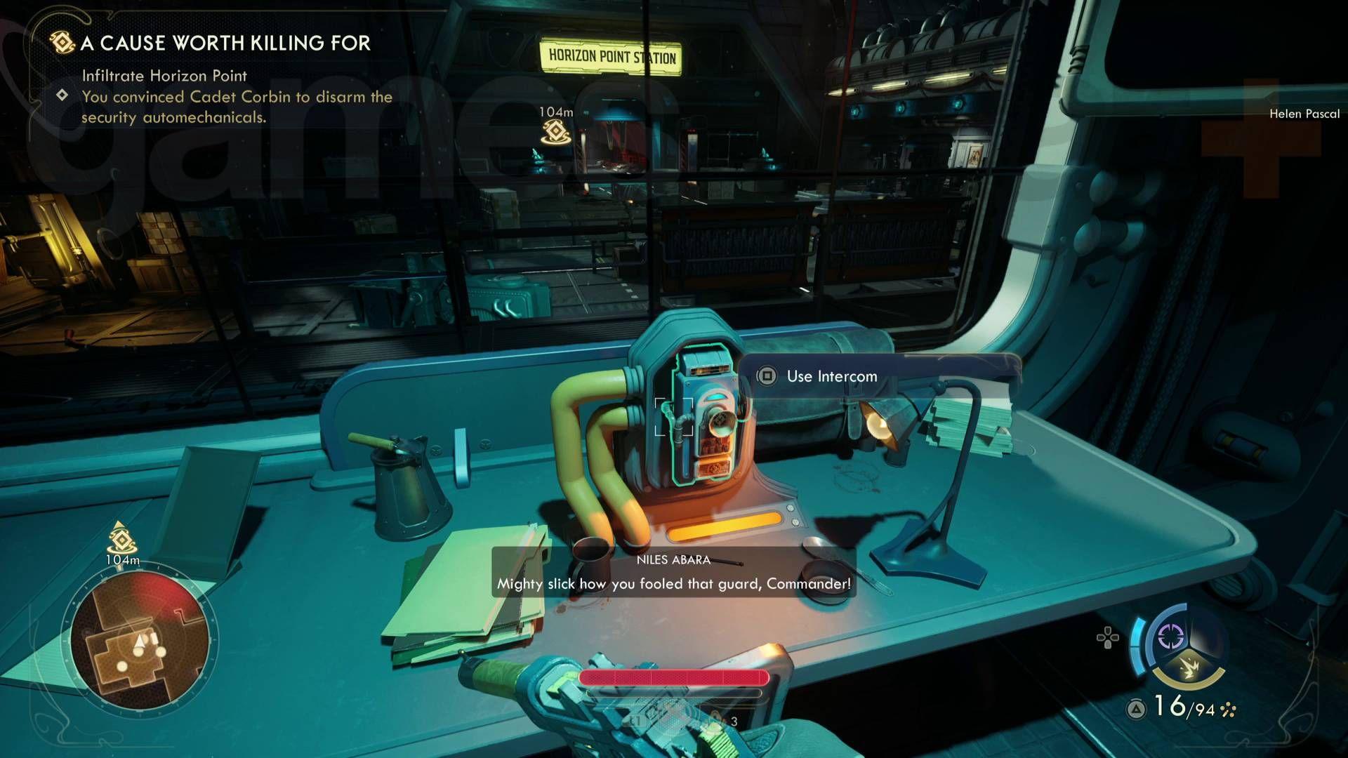 intercom in The Outer Worlds 2 ...