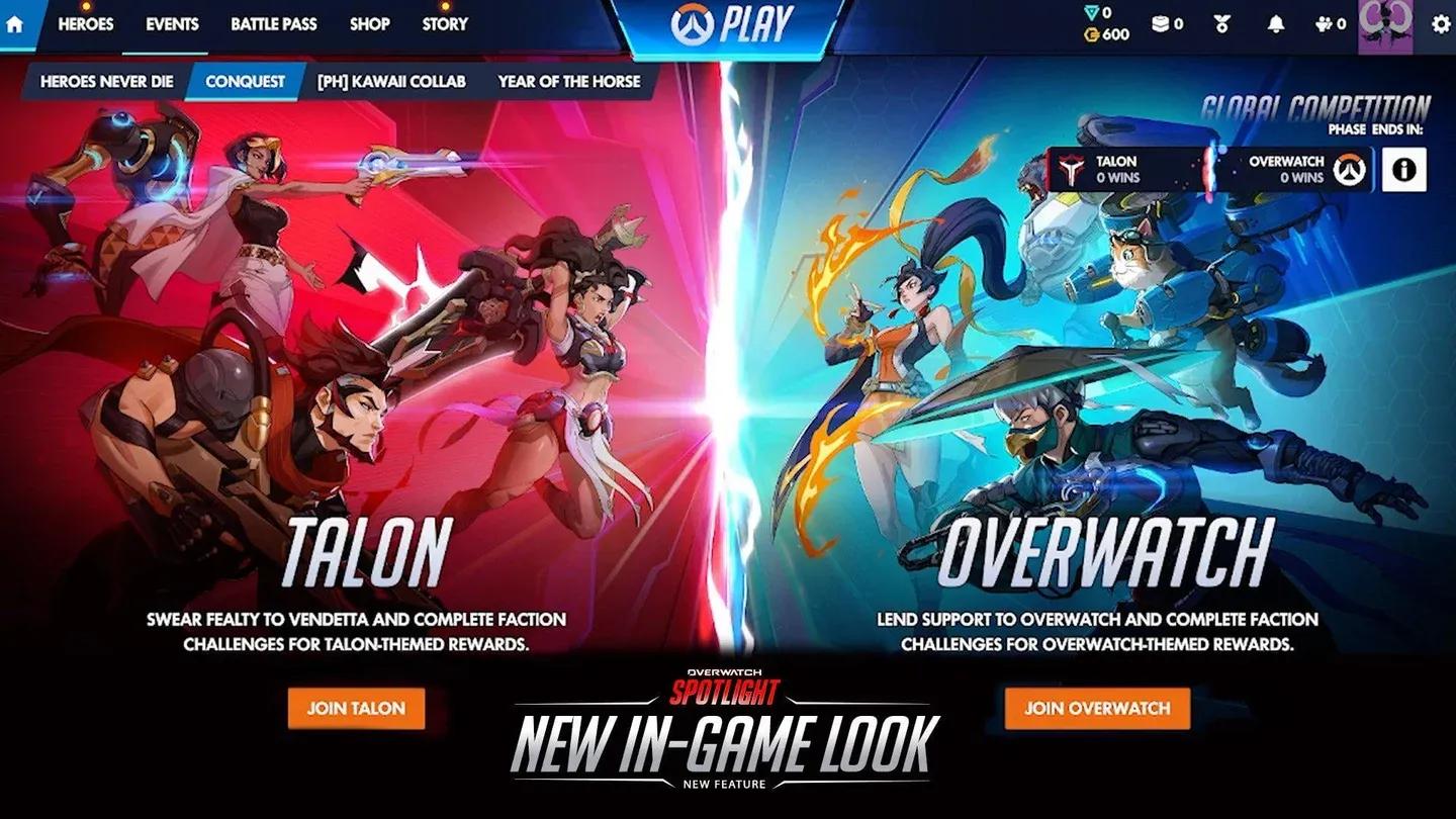 Mid-match hero swap screen