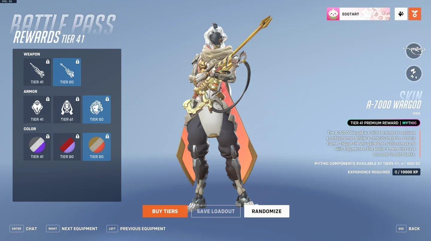 Ana's new Mythic skin arrives