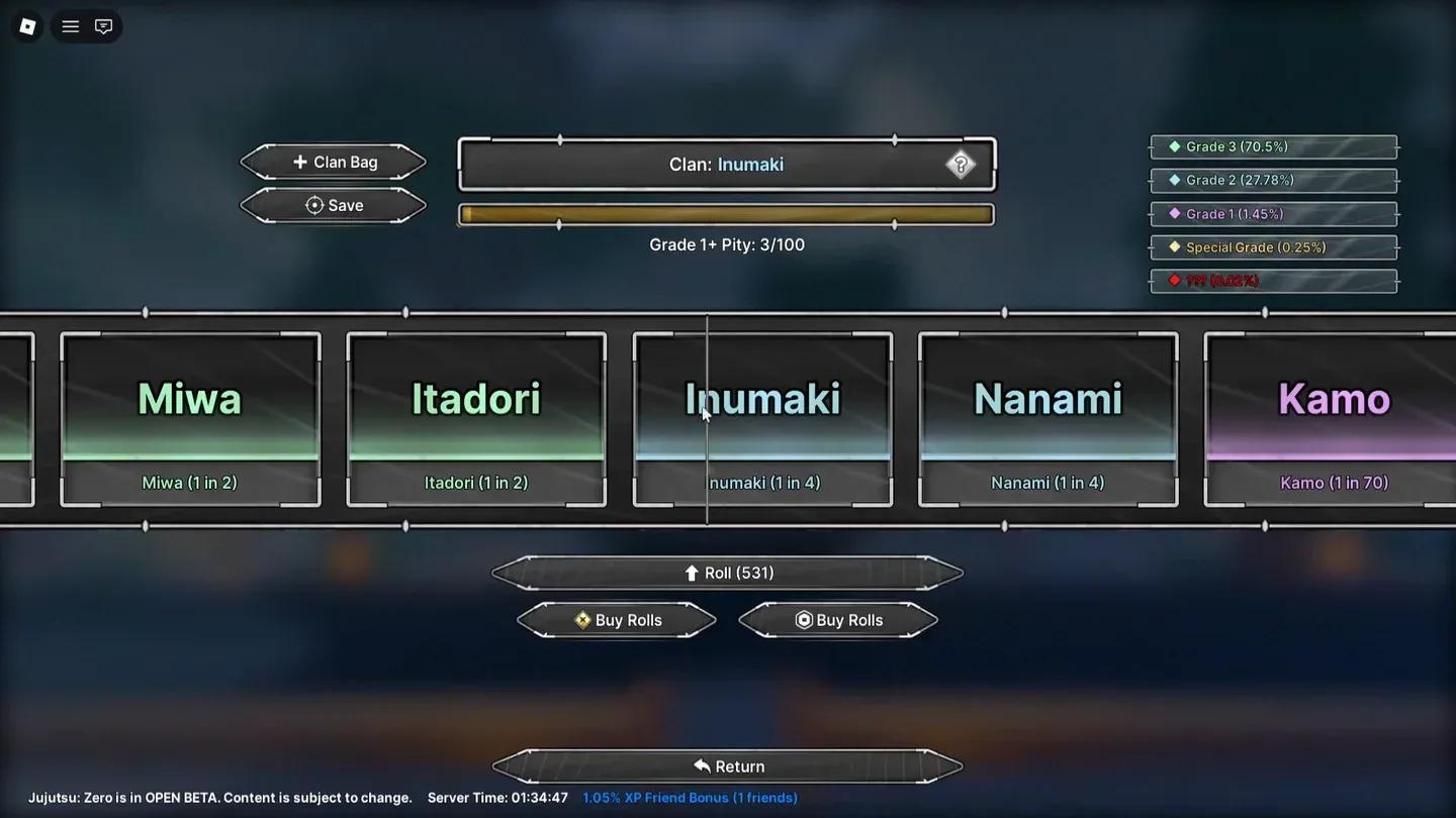 Tingkatan kelangkaan klan sekilas