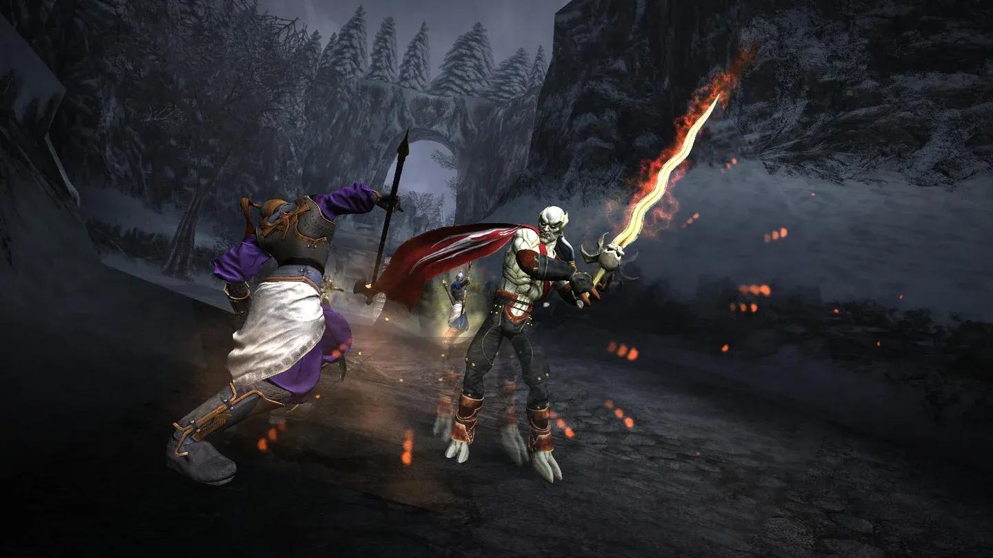 Kain feeding mechanics in combat