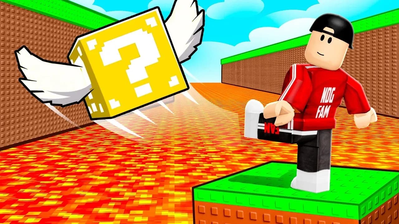 ROBLOX KICK A LUCKY BLOCK.. - YouTube