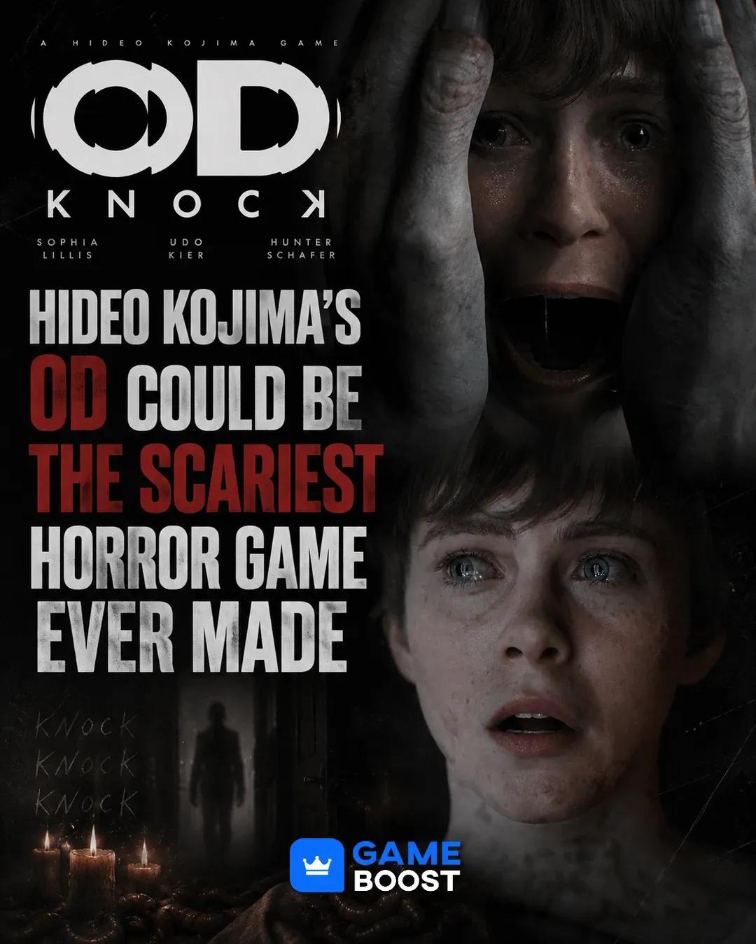 Hideo Kojima says his upcoming horror game OD wants to push players beyond  the normal limits of fear : r/GameBoostOfficial