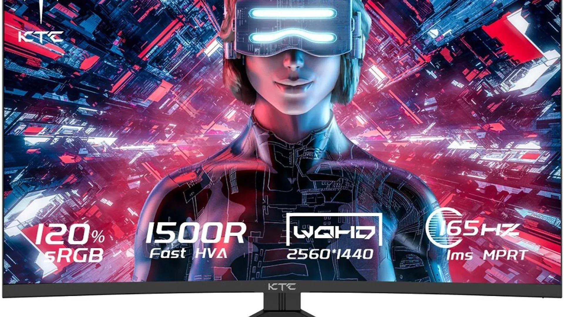 KTC H27S17 27 inch 1440p 1500R Curved ...