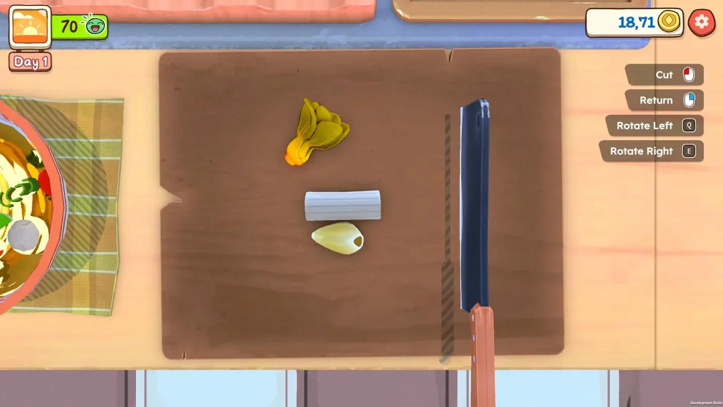 Cutting board visibility update