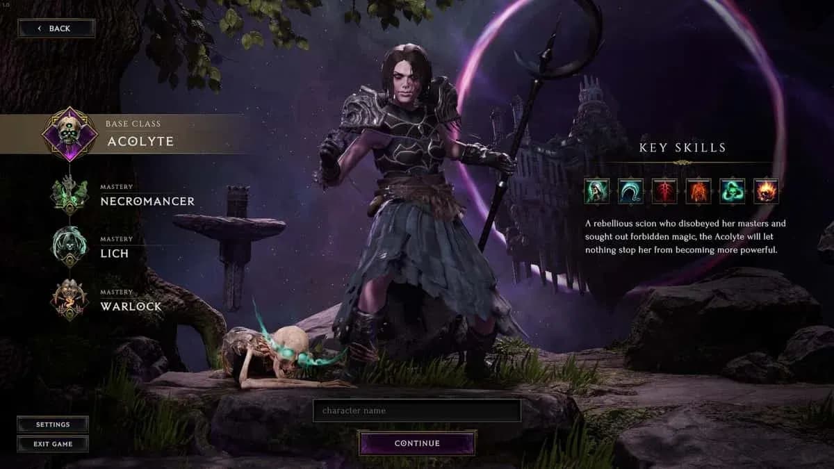 Core Warlock auras active