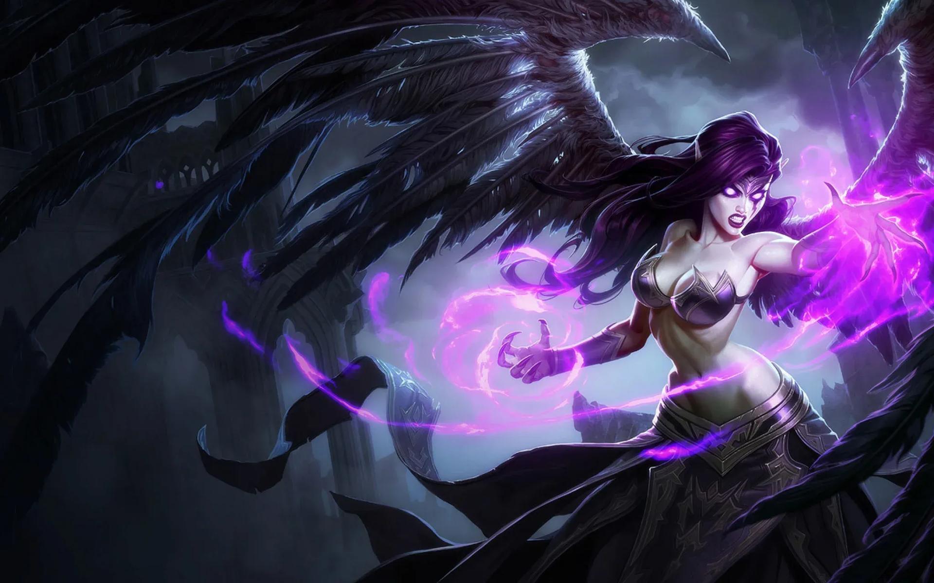 Morgana, The Fallen Angel from League ...