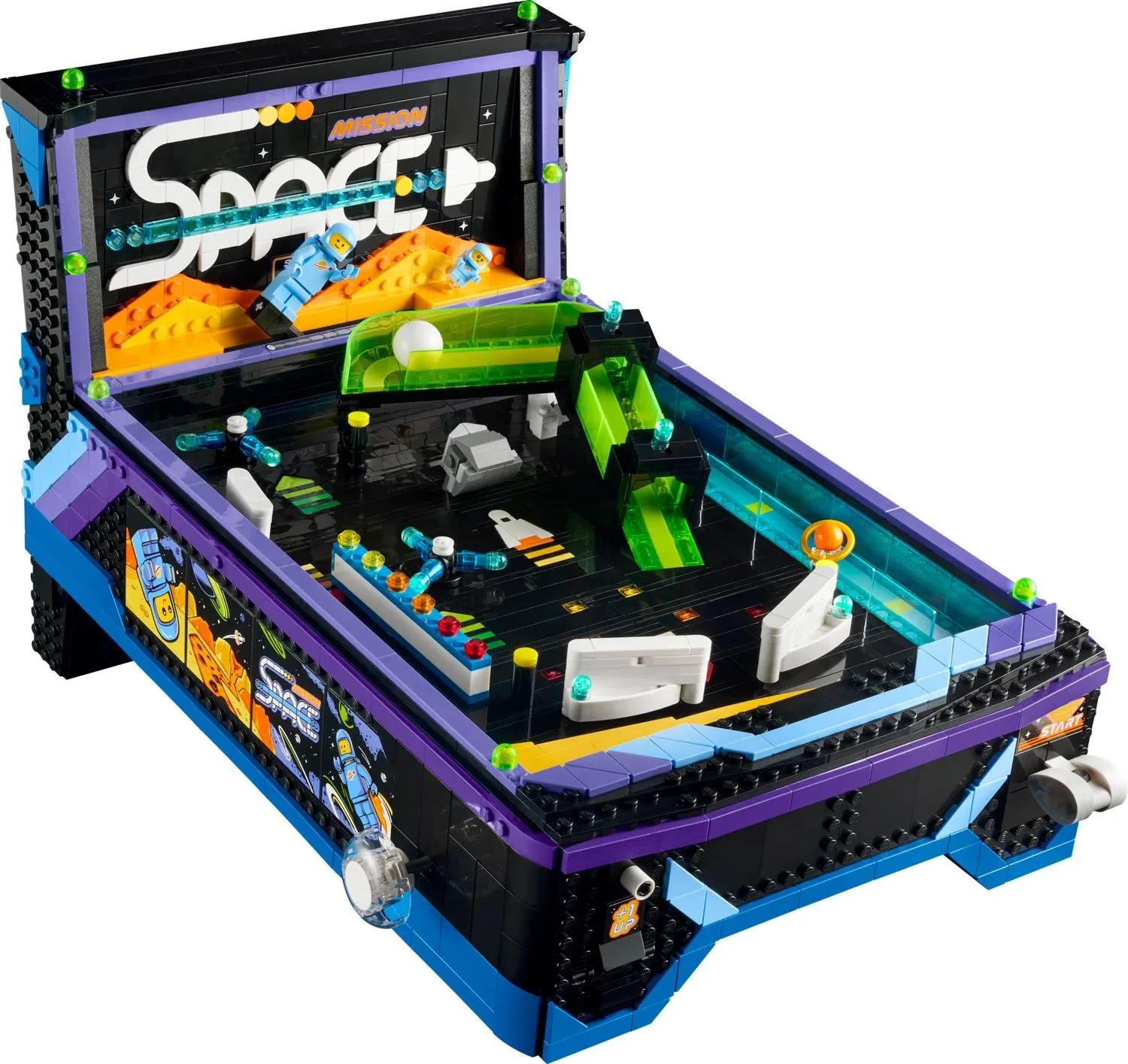 LEGO's Arcade Pinball Machine Actually Works and It's Pure 70s Gold image