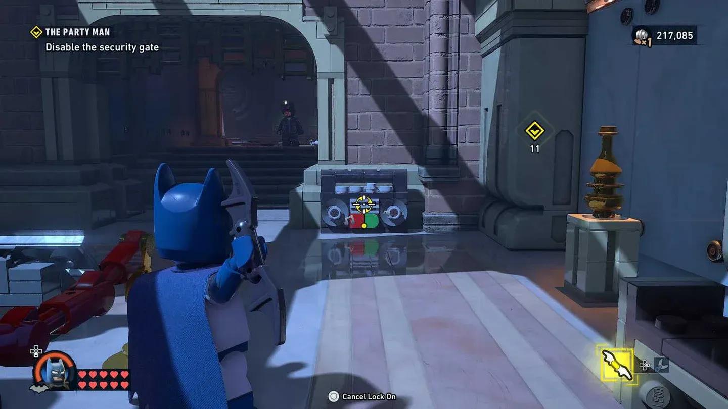 Boombox 1 behind spawn point