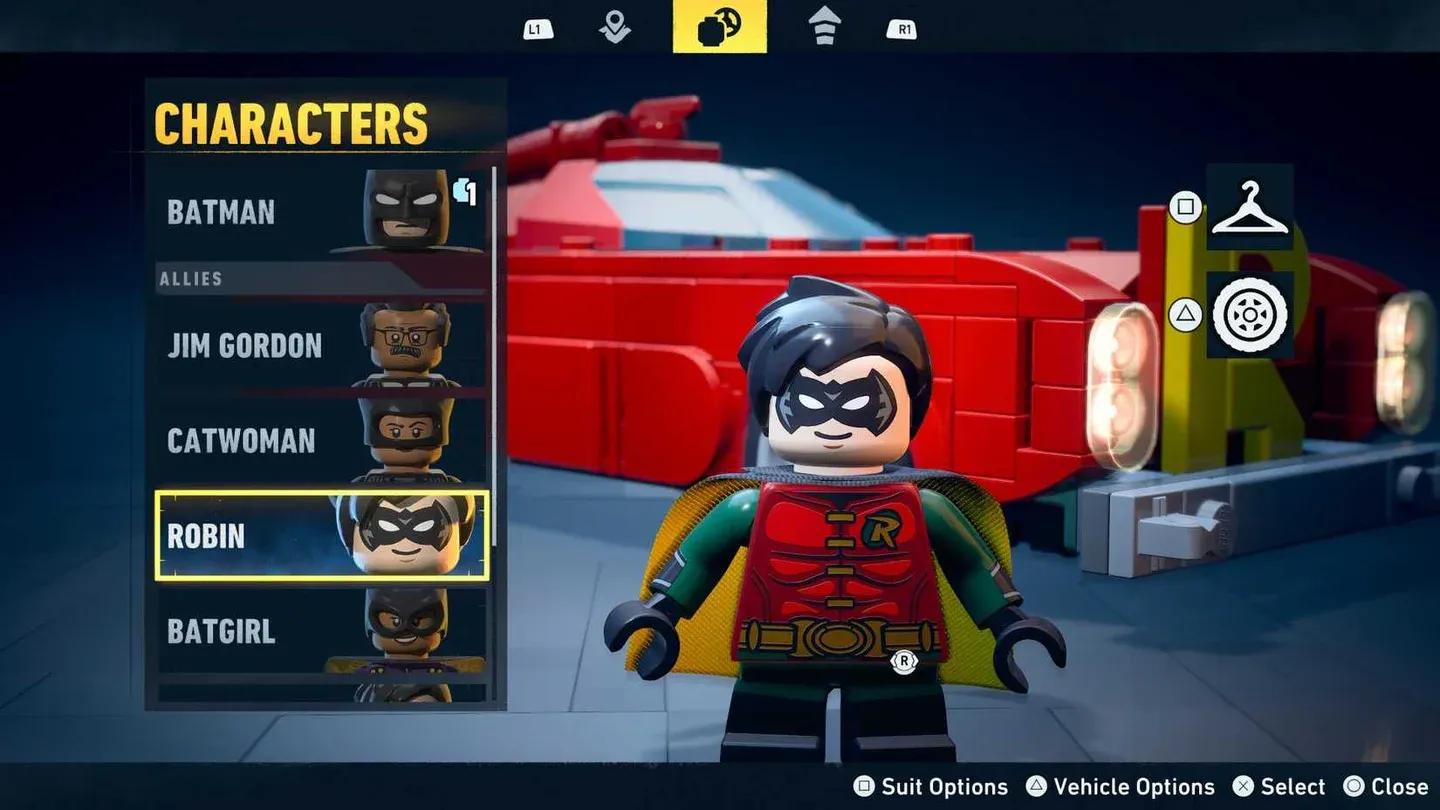 All seven playable characters