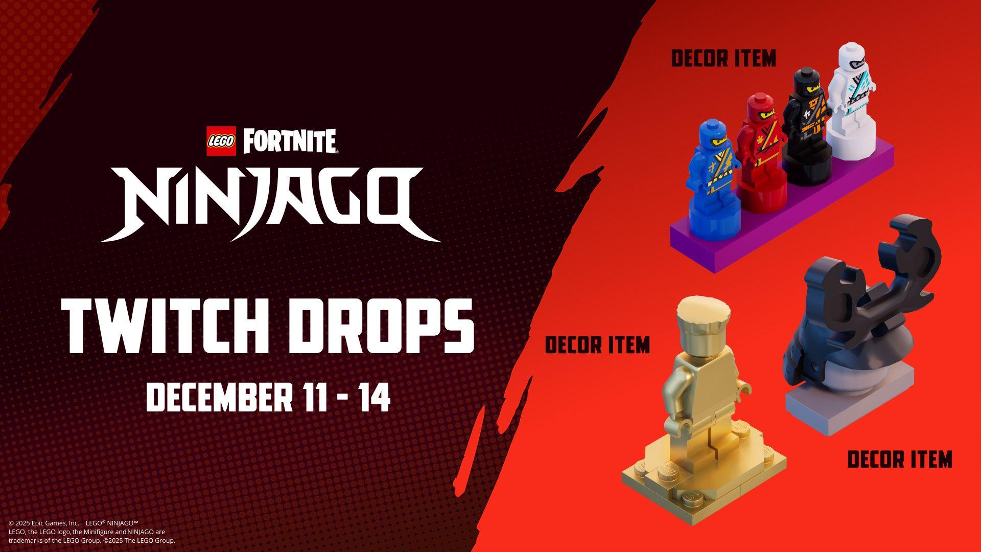 Cómo conseguir Twitch Drops de LEGO Fortnite Ninjago