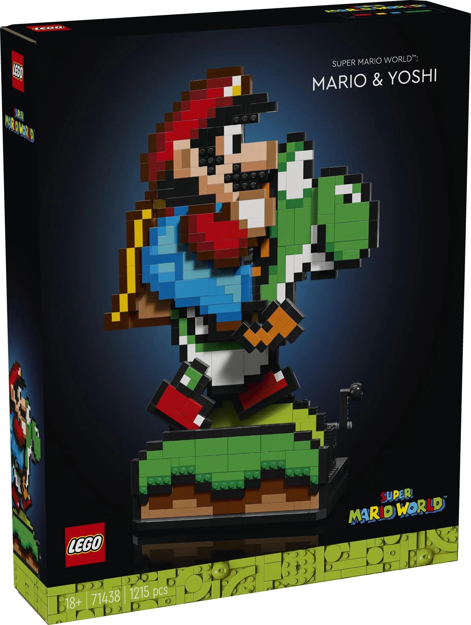 71438 Super Mario World: Mario & Yoshi revealed! | Brickset