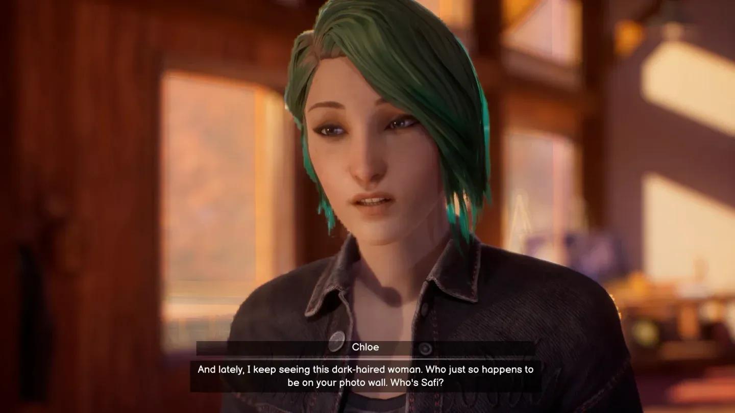 Chloe backtalk choice screen