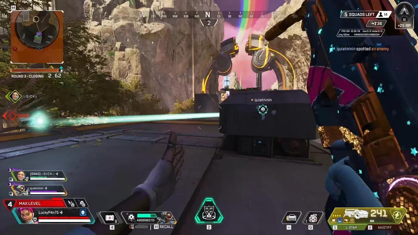 Lifeline sustain in action