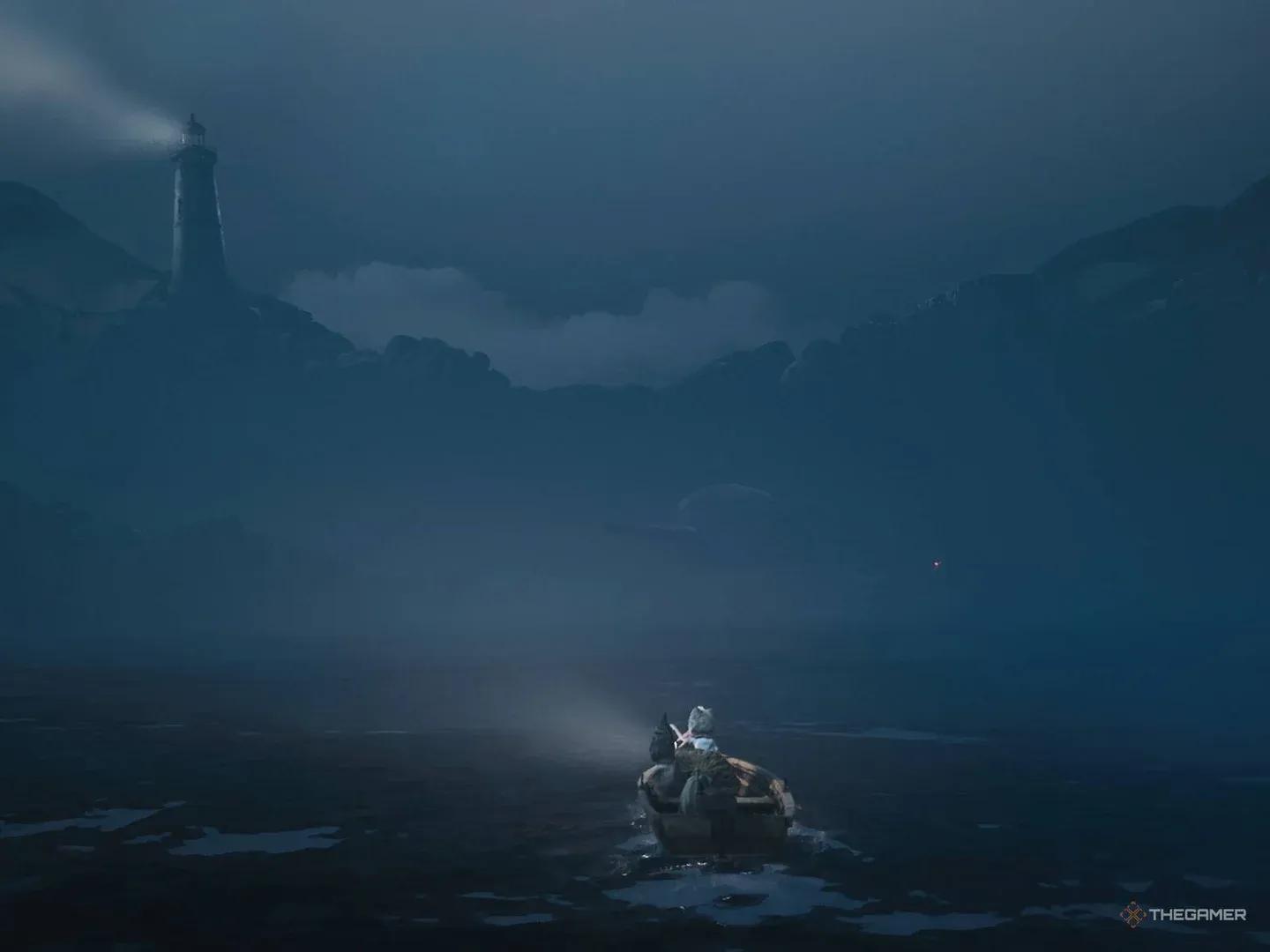 Flooded streets dock area