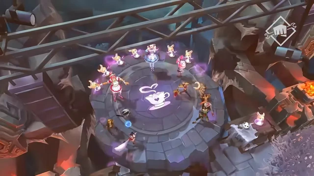 หน้าจอเลือก Headliner ในโหมด League of Legends ARAM Mayhem Journey to Stardom