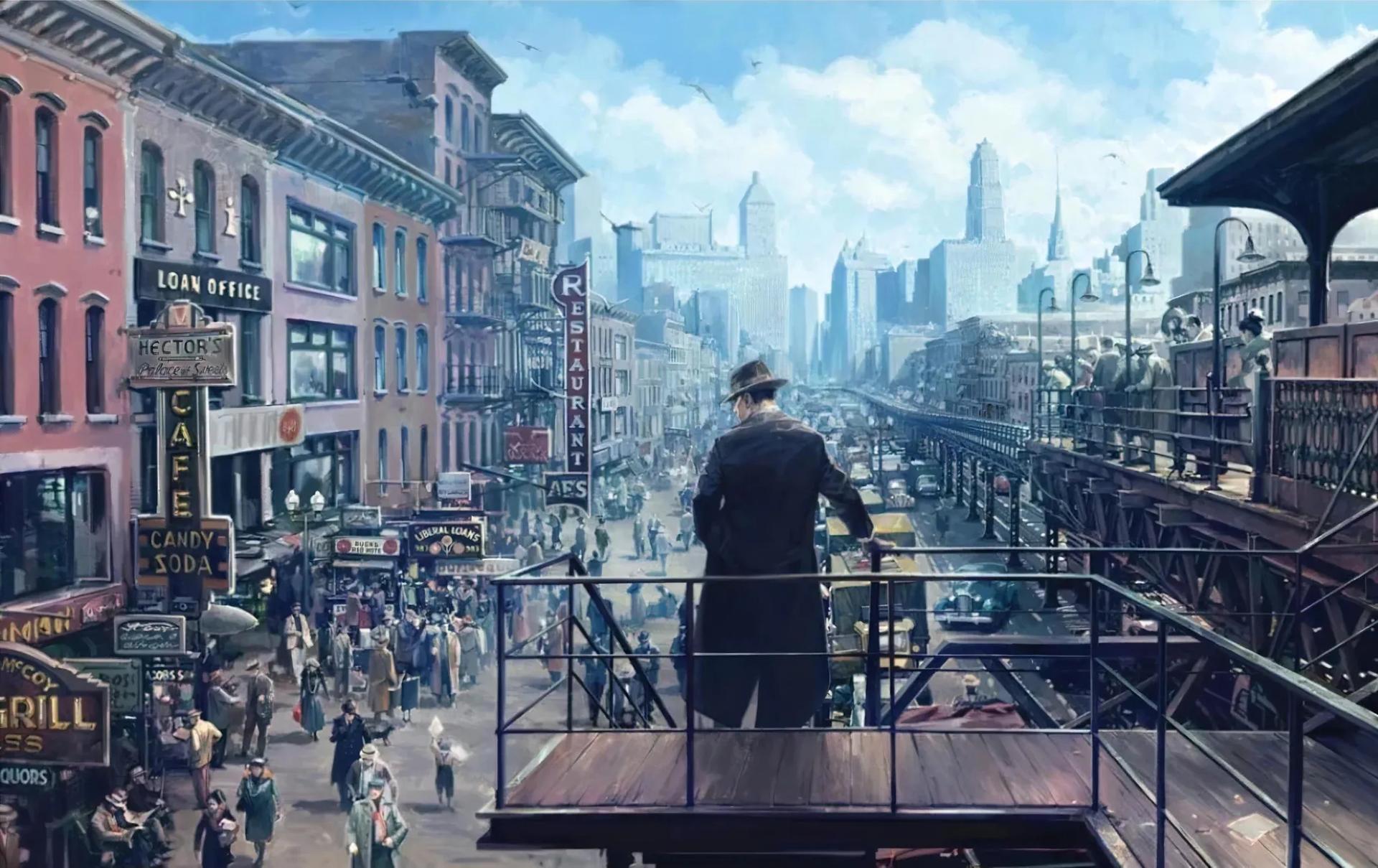 AI upscaled Mafia DE artwork from the new article : r/MafiaTheGame